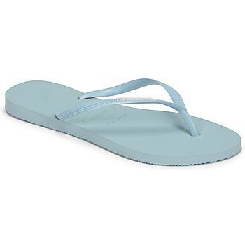 SLIM LOGO  women's Flip flops / Sandals (Shoes) in Blue