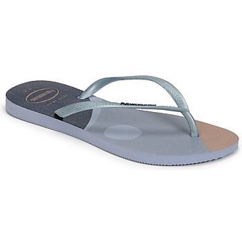 SLIM PALETTE GLOW  women's Flip flops / Sandals (Shoes) in Blue