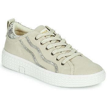 TEMPO 02 CVS~TAUPE~M  women's Shoes (Trainers) in Beige