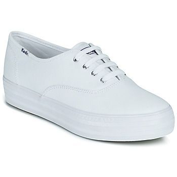 TRIPLE  women's Shoes (Trainers) in White