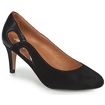 TROPHEE  women's Court Shoes in Black