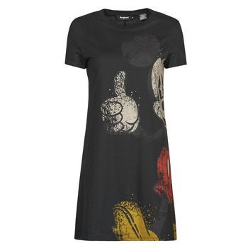 VEST_MY MICKEY  women's Dress in Black