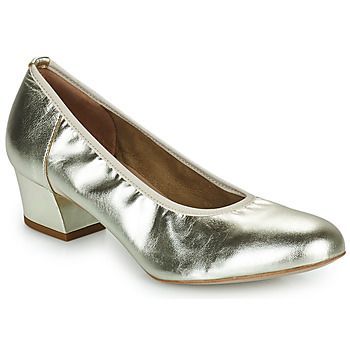 women's Court Shoes in Silver
