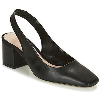 BERENICE  women's Court Shoes in Black. Sizes available:3.5,4,6.5,7.5