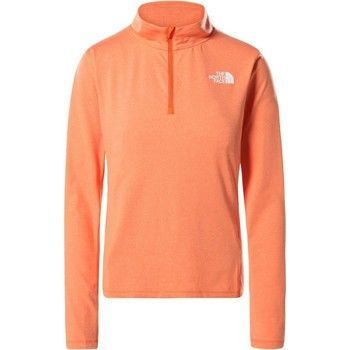 Riseway 1 2 Zip  women's Sweatshirt in Orange