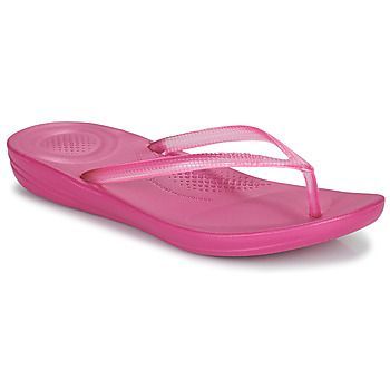 Iqushion Flip Flop - Transparent  women's Flip flops / Sandals (Shoes) in Pink