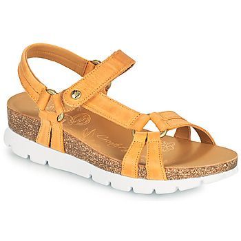 SALLY BASICS  women's Sandals in Yellow. Sizes available:3.5,4,5,5.5,6.5