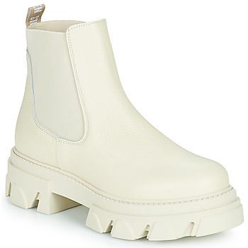 MIXTURE  women's Mid Boots in White