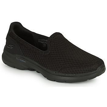 GO WALK 6  women's Slip-ons (Shoes) in Black