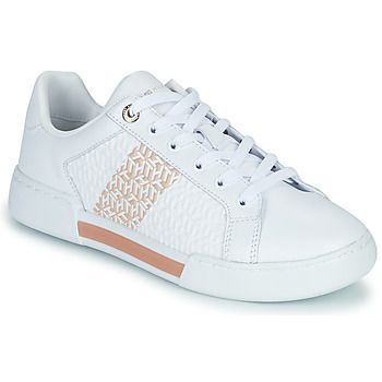 TH MONOGRAM ELEVATED SNEAKER  women's Shoes (Trainers) in White