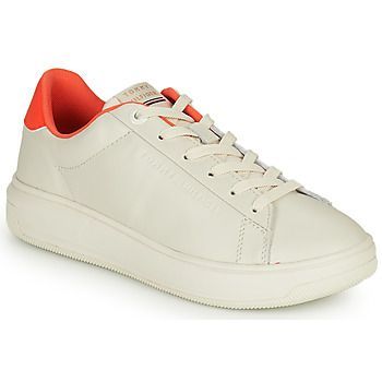 LOWCUT LEATHER CUPSOLE  women's Shoes (Trainers) in White