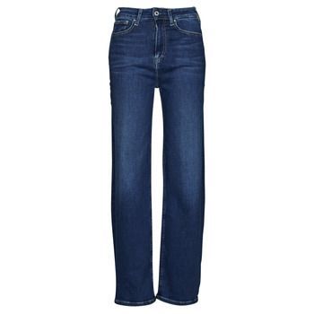 LEXA SKY HIGH  women's Bootcut Jeans in Blue
