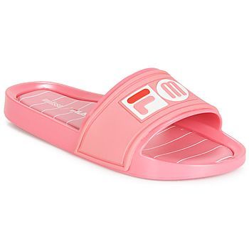 SLIDE + FILA  women's Sliders in Pink