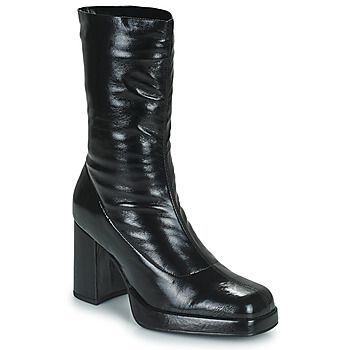 NEW-MELANIE  women's Low Ankle Boots in Black