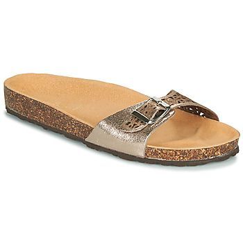 BRIONI  women's Sandals in Gold. Sizes available:3.5,4,6,6.5,7.5