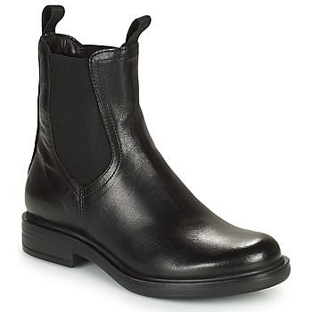 CAFE CHELS  women's Mid Boots in Black