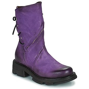 LANE ZIP  women's Mid Boots in Purple