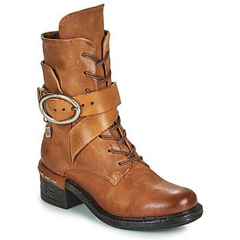 NOVASUPER LACE  women's Low Ankle Boots in Brown