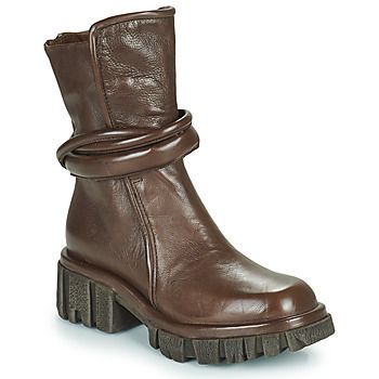 HELL  women's Mid Boots in Brown