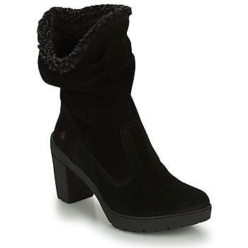 TRAVEL  women's Low Ankle Boots in Black