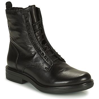 CAFE TRI  women's Mid Boots in Black