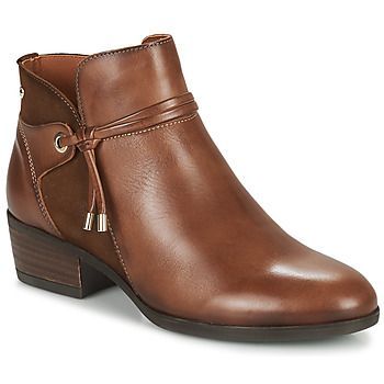DAROCA  women's Low Ankle Boots in Brown