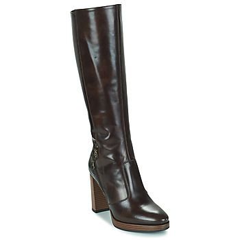 ZEUS  women's High Boots in Brown