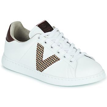 TENIS EFECTO PIEL   GALE  women's Shoes (Trainers) in White