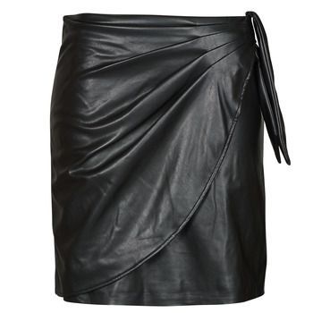 CARINE  women's Skirt in Black