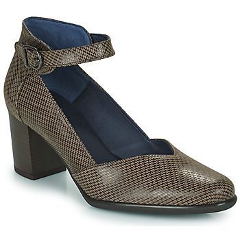 KUNG  women's Court Shoes in Brown