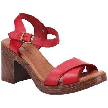 Georgia Womens Heeled Sandals  women's Sandals in Red