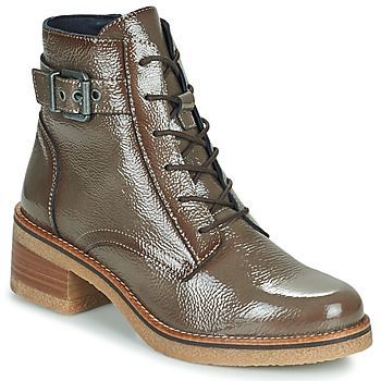 LUCERO  women's Low Ankle Boots in Brown