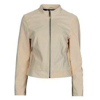 LAS VEGAS  women's Leather jacket in White