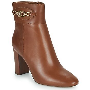 MACIE  women's Low Ankle Boots in Brown