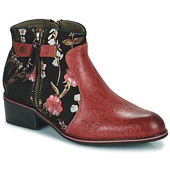 ALICE  women's Mid Boots in Red