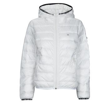 TJW QUILTED TAPE HOODED JACKET  women's Jacket in White