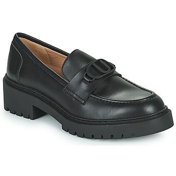 GABON  women's Loafers / Casual Shoes in Black