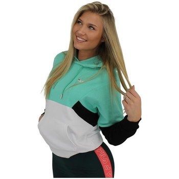 Amya Cropped Hoody  women's Sweatshirt in multicolour