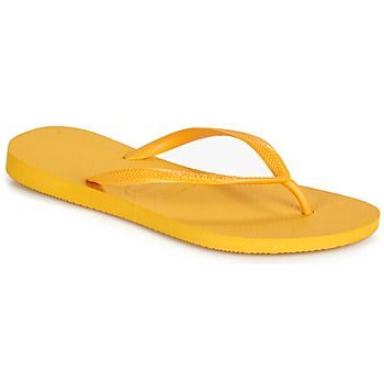 SLIM  women's Flip flops / Sandals (Shoes) in Yellow