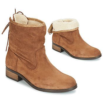 TELEX  women's Mid Boots in Brown