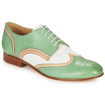 Melvin & Hamilton  SALLY 15  women's Casual Shoes in Green