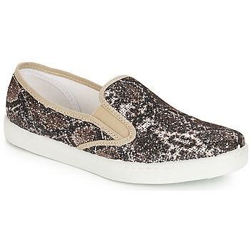 SAUVAGE  women's Slip-ons (Shoes) in Beige