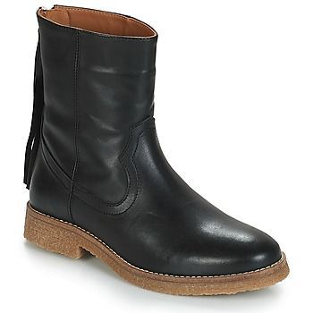 THEO  women's Mid Boots in Black