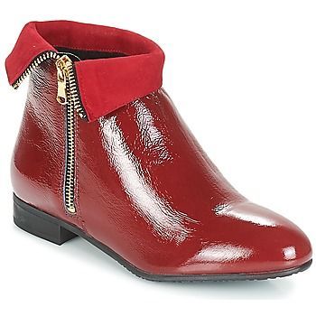 PIMENTO  women's Mid Boots in Red