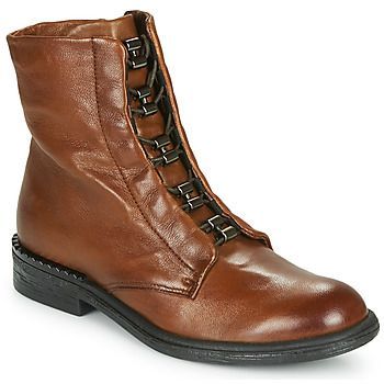 PALLY  women's Mid Boots in Brown