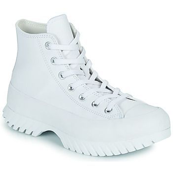 Chuck Taylor All Star Lugged 2.0 Leather Foundational Leather  women's Shoes (High-top Trainers) in White