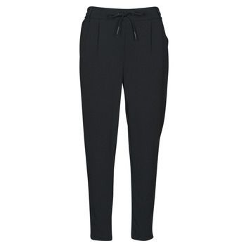 ONLPOPTRASH-CAROLINA EASY PANT CC TLR  women's Trousers in Black