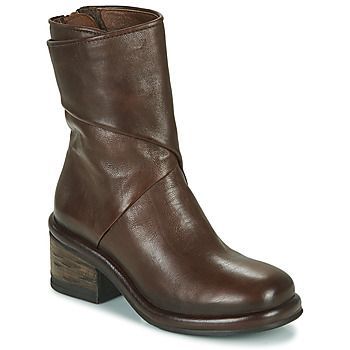 VISION MID  women's Low Ankle Boots in Brown