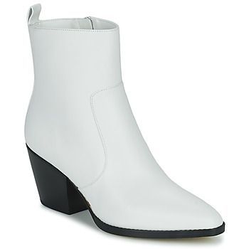 HARLOW  women's Mid Boots in White