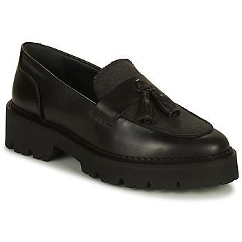 FAUSTINE  women's Loafers / Casual Shoes in Black